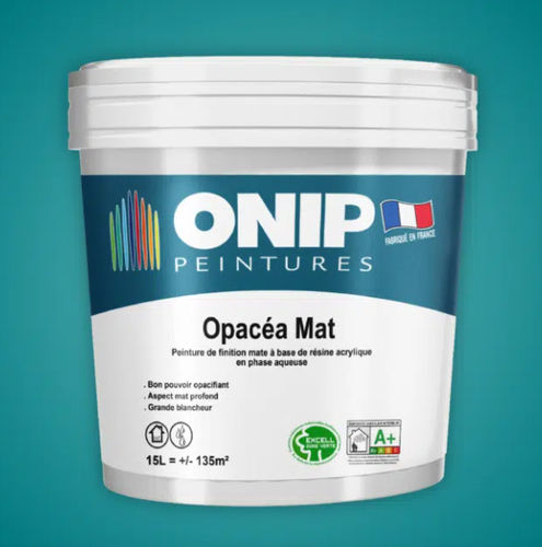 Peinture de protection - OPACÉA  - PEINTURES ONIP - de finition / d'extérieur / murs