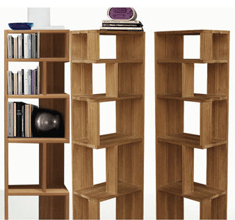 Étagère contemporaine - NOON - Deesawat Industries - en teck
