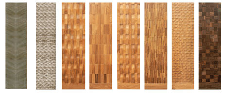 Panneau décoratif mural - ARCHITECTURAL - Deesawat Industries - en bois / 3D
