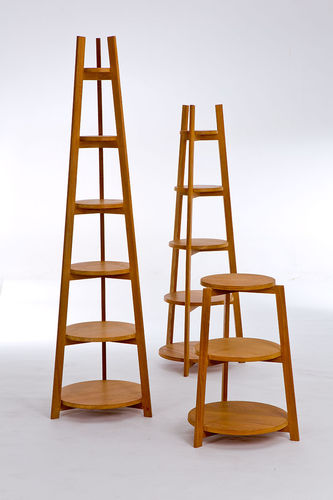 Étagère contemporaine - GREEN TOWER - Deesawat Industries - en bois