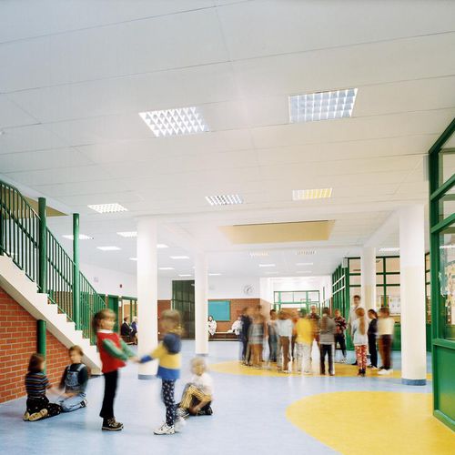 Faux-plafond en laine de verre - MASTER™ A - Saint-Gobain Ecophon - en dalles / pour bureau / pour salle de conférence