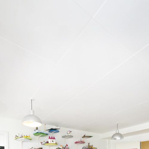 Faux-plafond en laine de verre - SUPER G™ B - Saint-Gobain Ecophon - en dalles / d'intérieur / acoustique