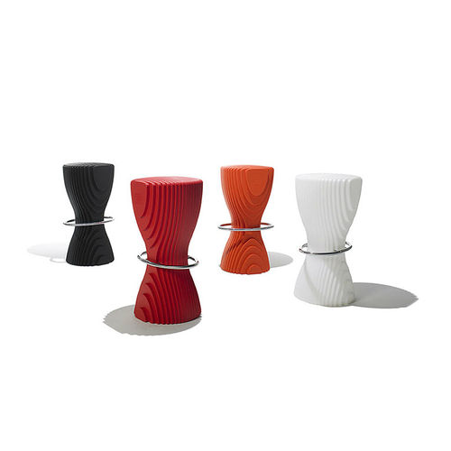 Tabouret de bar contemporain - SLICED - Feek - en plastique / professionnel