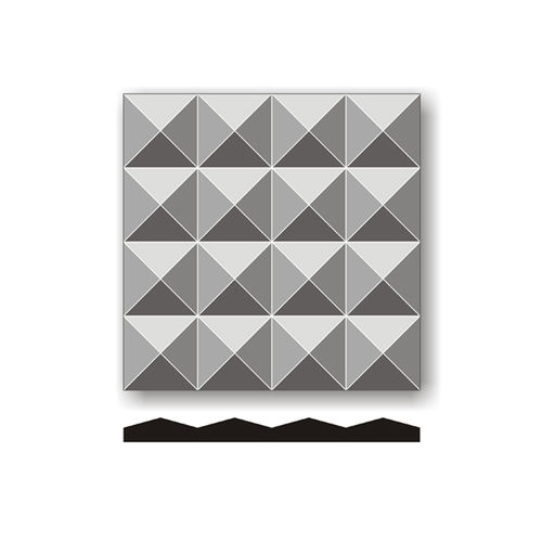 Panneau acoustique mural - PYRAMIDE - Feek - en plastique / pyramidal / professionnel