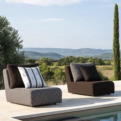 Tissu d'ameublement - KHAIMA  - DICKSON CONSTANT - pour protection solaire / à rayures / en acrylique