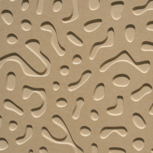 Panneau décoratif de revêtement - AMOEBA - INTERLAM - d'ameublement / pour agencement intérieur / MDF