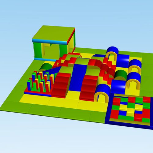 Parcours de motricité en mousse - 2010.32 - Modugame - MG Sport