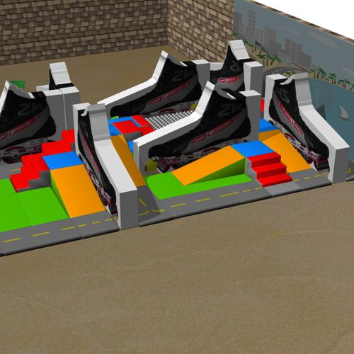 Parcours de motricité en mousse - 2010.37 - Modugame - MG Sport