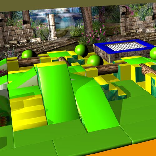 Parcours de motricité en mousse - 2010.33 - Modugame - MG Sport