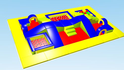 Parcours de motricité en mousse - 2010.22 - Modugame - MG Sport
