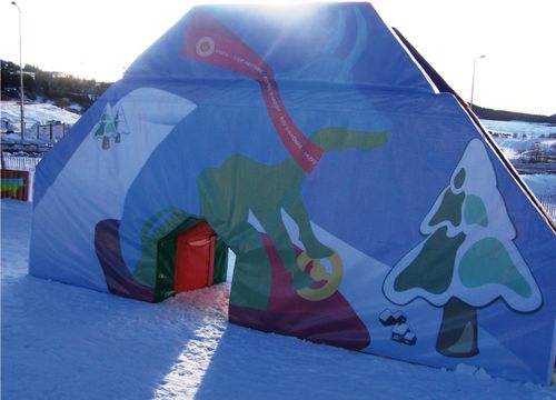 Toboggan droit - SNOWHQ-4.1 - Modugame - MG Sport - pour aire de jeux