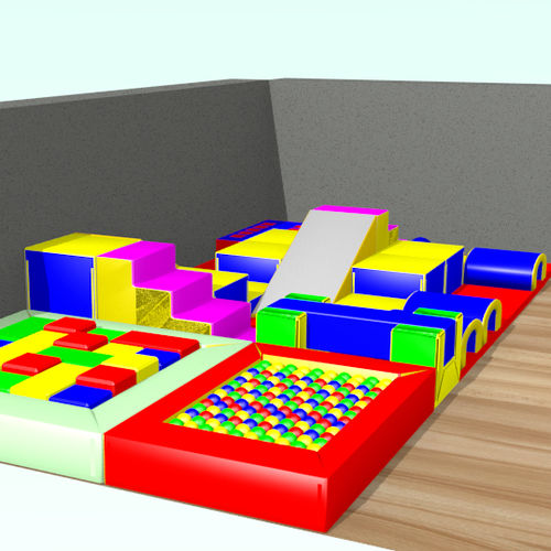 Parcours de motricité en mousse - MM 12-02-1 - Modugame - MG Sport