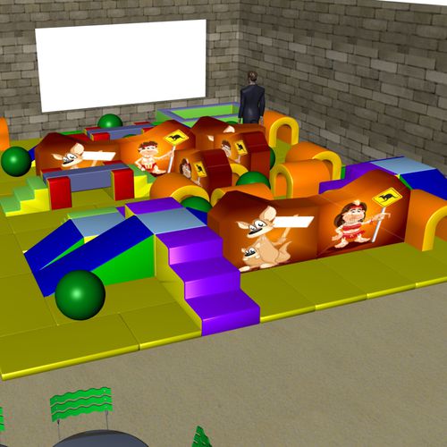 Parcours de motricité en mousse - 2010.39 - Modugame - MG Sport
