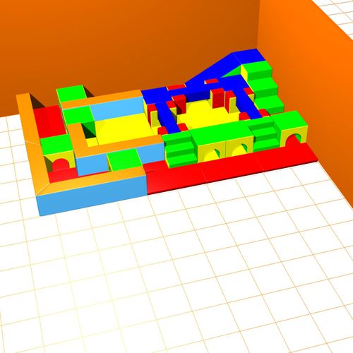 Parcours de motricité en mousse - 2010.27 - Modugame - MG Sport