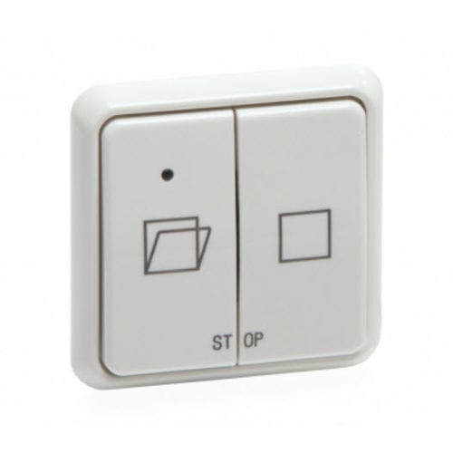 Interrupteur pour ventilation - LT 84-U-SD - D + H Group - bouton poussoir / encastré / double
