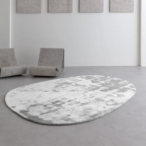 Tapis contemporain - ASTRAL  - Limited edition - uni / en tencel® / rectangulaire