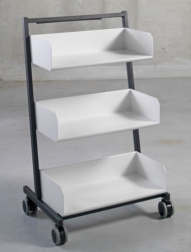 Chariot à livres - KORYTEM - DPC - de bureau / en bois