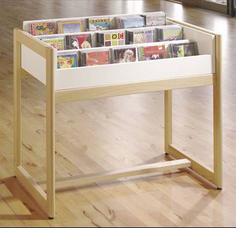Rayonnage pour médiathèque - LAÏS SERIES - DPC - en bois
