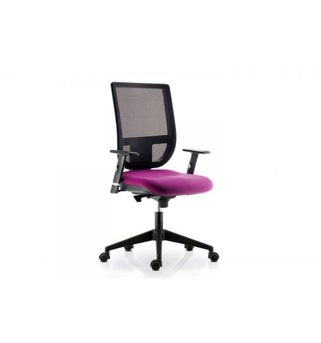 Chaise de bureau contemporaine - TERTIO  - DPC - d'intérieur / en résille / tapissée