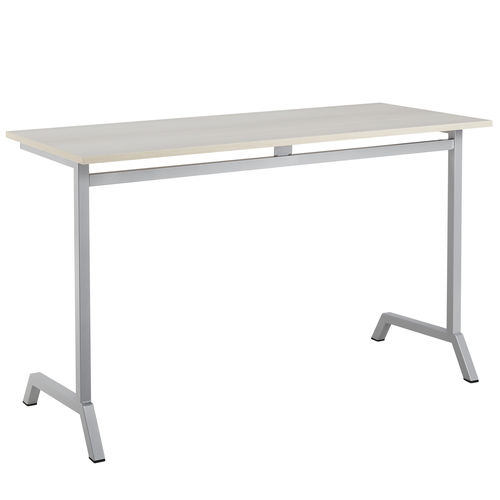 Table contemporaine - MIDS - DPC - en stratifié / en mélaminé / avec piètement en acier