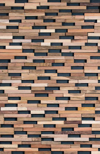 Panneau décoratif pour agencement intérieur - SP MERANTI MAHOGANY ACACIA NATURAL BROWN - Oscar Ono | Wood Manufacture - mural / en bois / en bois massif