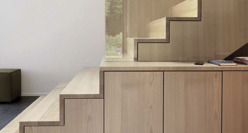 Panneau de construction contrecollé - STAIRS CUSTOM TAILOR MADE  - Oscar Ono | Wood Manufacture - pour agencement intérieur