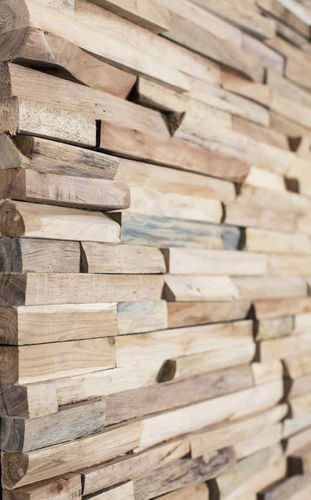 Panneau décoratif pour agencement intérieur - MC MAHOGANY MANGO SOLID NATURAL BROWN RECLAIMED  - Oscar Ono | Wood Manufacture - mural / en bois / en bois massif