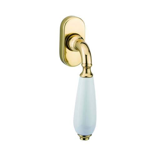 Poignée en laiton - Cinzia Standard - REGUITTI - de fenêtre oscillo-battante / en porcelaine / classique