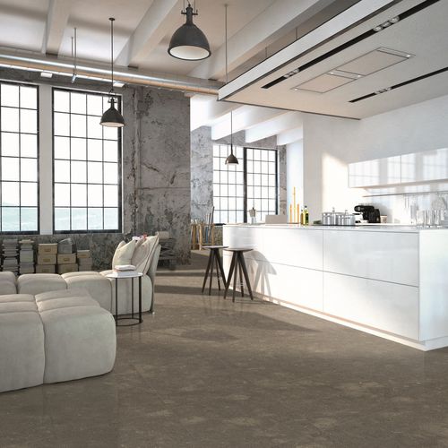Carrelage en marbre - GREY : ATLANTIC GREY - Levantina - poli / d'intérieur / mural