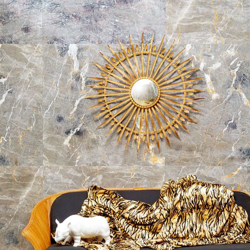 Carrelage en marbre - GREY : WILD MIRAGE - Levantina - poli / d'intérieur / mural