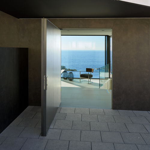 Carrelage en grès cérame - TECHLAM® : VULCANO ROCA - Levantina - lisse / d'intérieur / d'extérieur