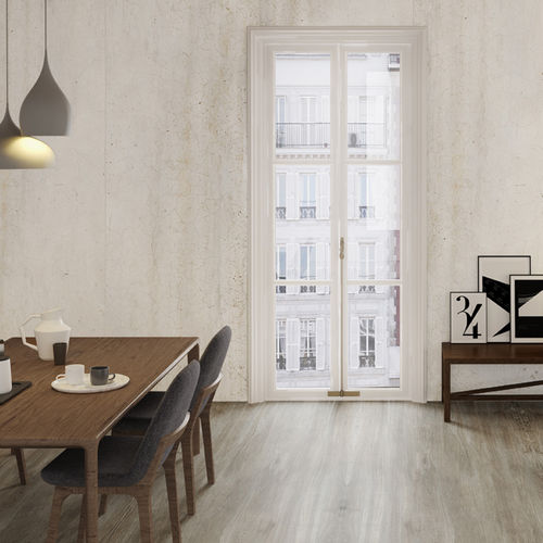 Carrelage en grès cérame - TECHLAM® : STRATTOS - Levantina - poli / d'intérieur / d'extérieur