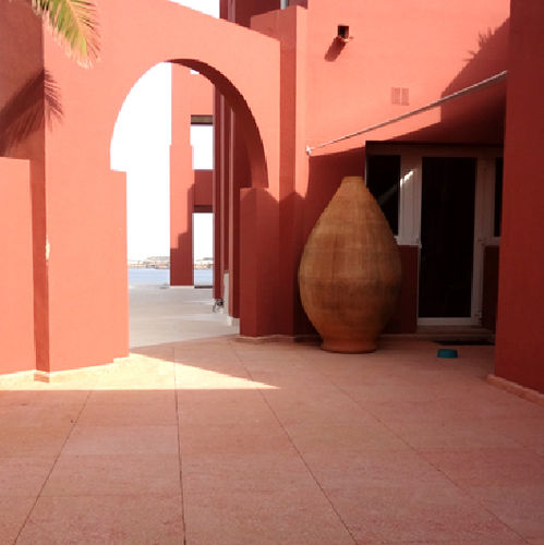 Carrelage en grès - PINK : NIWALA PINK - Levantina - en pierre calcaire / à relief / d'intérieur