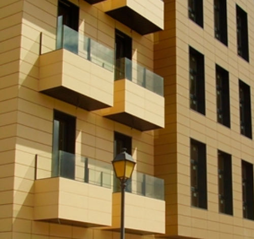 Bardage pour façade ventilée - FVC28 - S1R - FAVETON - en panneaux / en céramique / à emboîtement