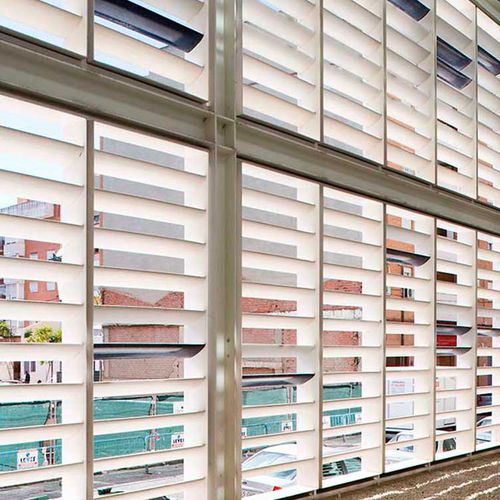 Brise-soleil en céramique - ORONA - FAVETON - pour façade / vertical / horizontal