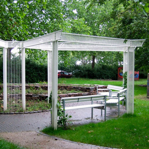 Pergola autoportée - VIA VERDE A - Euroform K. Winkler GmbH - en métal / pour espace public