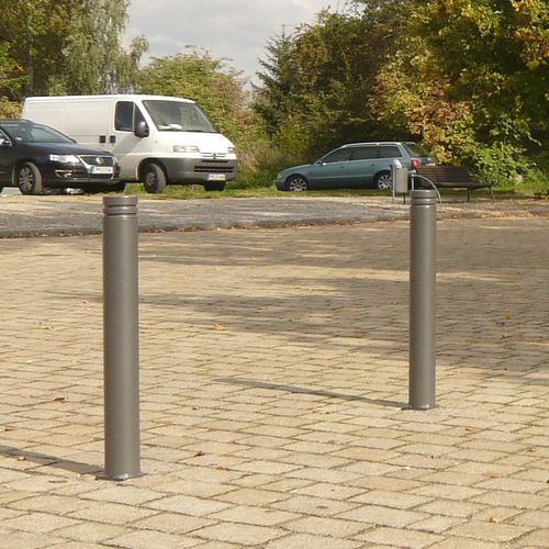Borne de protection - FRITZ - Euroform K. Winkler GmbH - en aluminium / haute / pour espace public