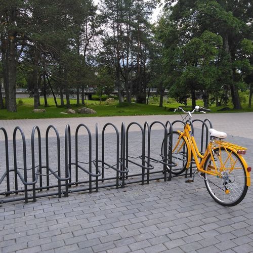 Range-vélo au sol - ELEGANCE 180 - Euroform K. Winkler GmbH - pour espace public / en acier galvanisé / professionnel