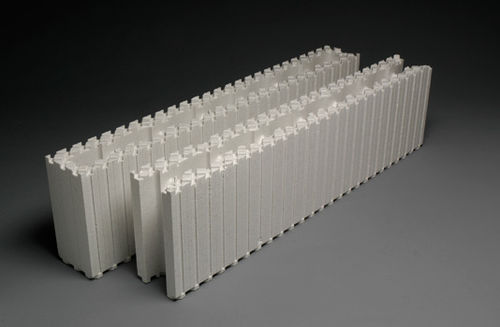 Bloc de coffrage en polystyrène expansé PSE - HOMEFORMS 150 SERIES - Zego Pty Ltd - pour mur extérieur ou intérieur / isolant / pare-flamme