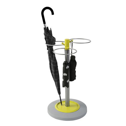Porte-parapluie en acier - PMFLOWER V - ALBA - plastique ABS