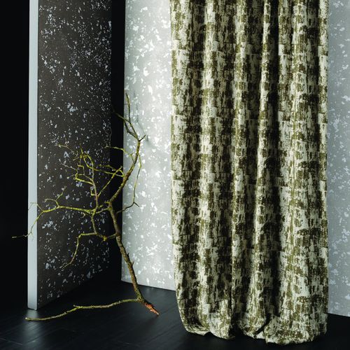 Tissu pour rideaux - GRAND BOUCLÈ  - Agena Srl - à motif / en coton / en lin