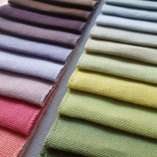 Tissu d'ameublement - ETICO  - Agena Srl - pour rideaux / uni / en lin