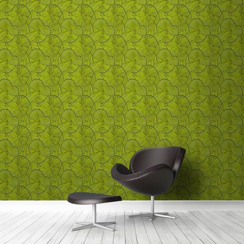 Papier peint contemporain - VENTAGLI - Agena Srl - en textile non-tissé / à motif / aspect tissu