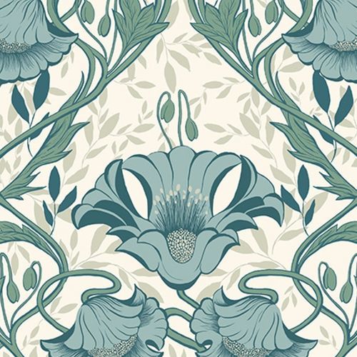 Papier peint design original - ADELE  - Agena Srl - en textile non-tissé / à motif nature / à motif floral