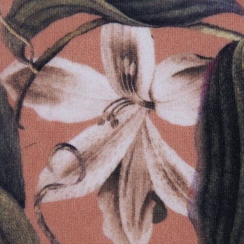 Tissu d'ameublement - FLEUR DE LIS - Agena Srl - pour rideaux / à motif floral / en velours