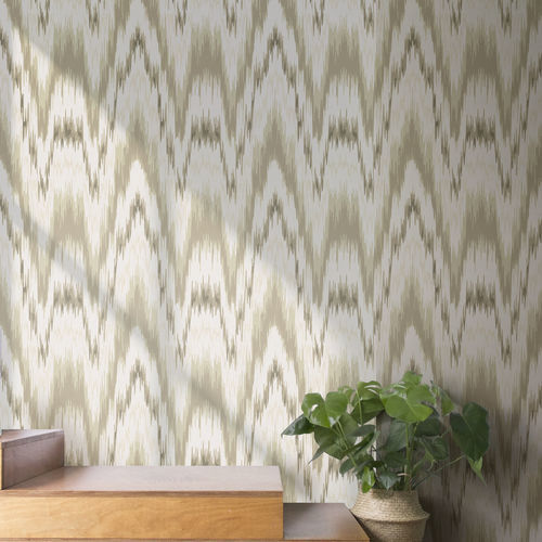 Papier peint contemporain - LUCE - Agena Srl - en textile non-tissé / à motif géométrique / multicolore