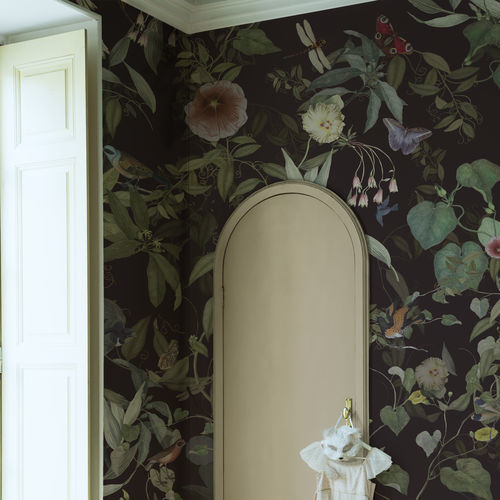 Papier peint contemporain - THE GLORIOUS GARDEN - Agena Srl - en textile non-tissé / à motif nature / à motif floral