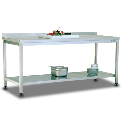 Table de préparation en acier inox - TCN - INOKSAN - avec rangement / professionnelle