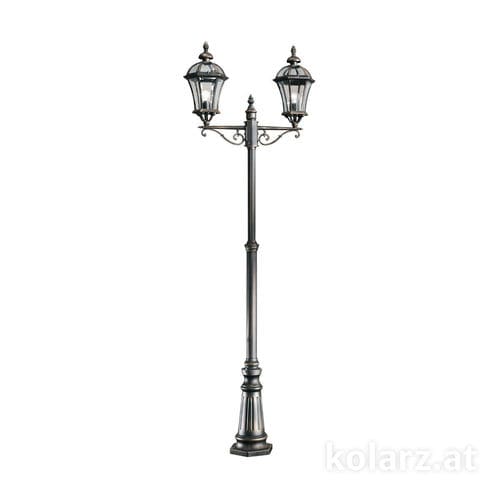 Lampadaire de jardin - WESTMINSTER - Kolarz - classique / en verre / à LED