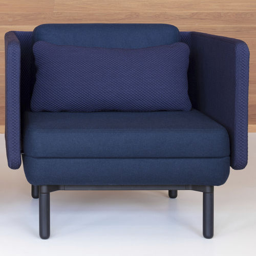 Fauteuil contemporain - CHARGE - Ahrend - en tissu / à coussins / de concentration